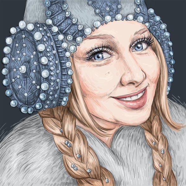 Портрет Снегурочки