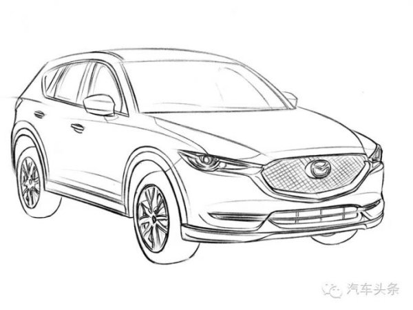 Мазда СХ-5 разукрашки