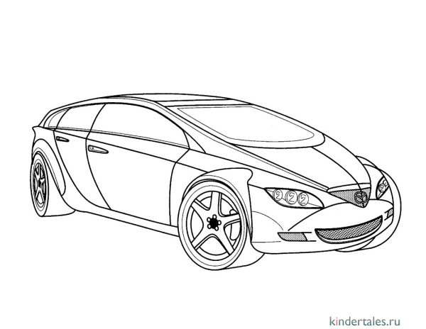 Раскраска Мазда СХ 5