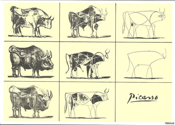 Пикассо бык картина