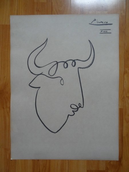 Пабло Пикассо бык