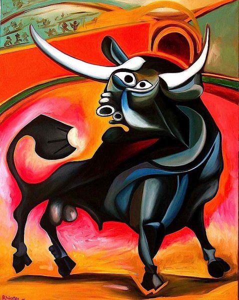 Пабло Пикассо конь