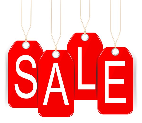 Скидки надпись