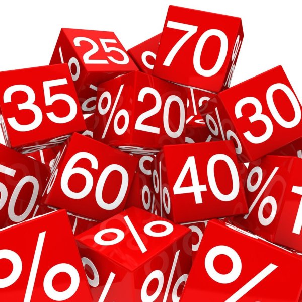 Скидка иллюстрация