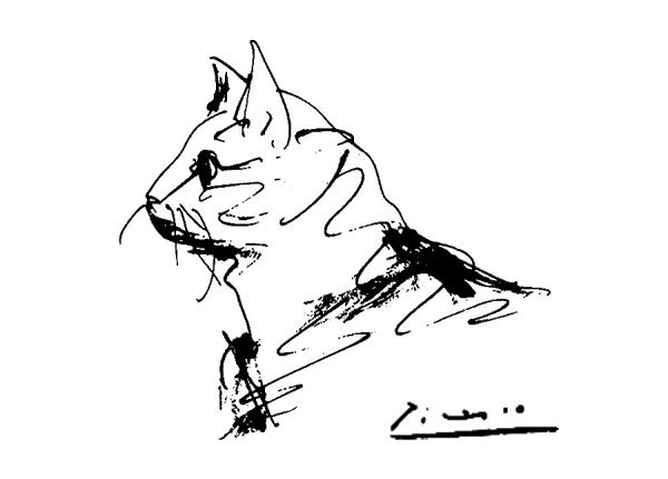 Пикассо кот