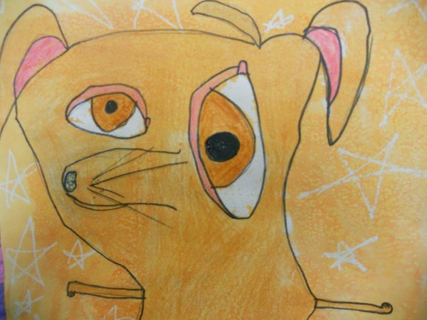 Кубизм Пикассо кот