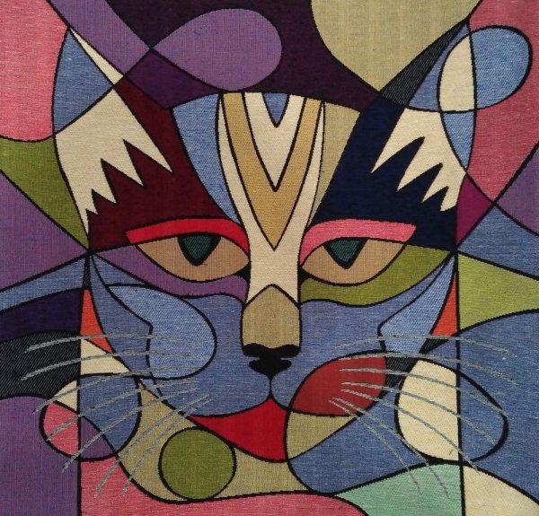 Зарисовки Пикассо кошка