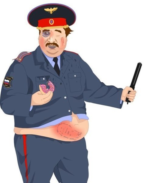 Менты мультяшки