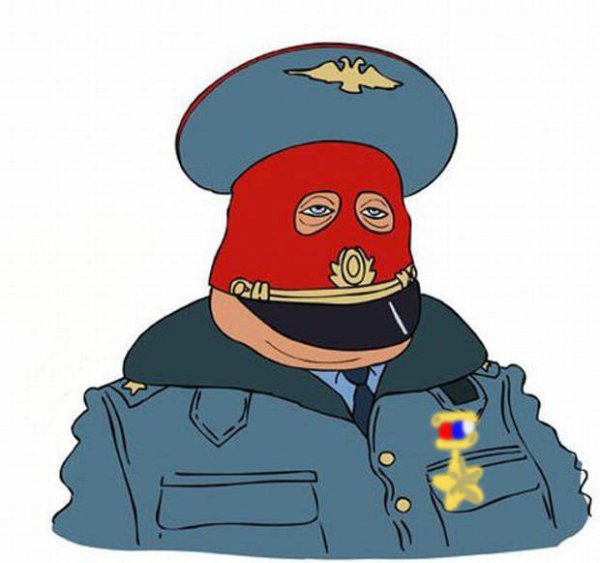 Мент карикатура