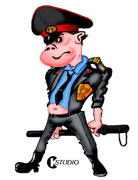 Веселый полицейский
