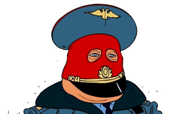 Мент карикатура