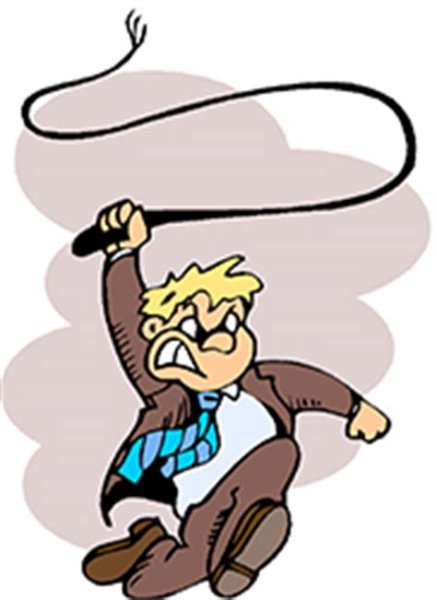 Смайлик с кнутом