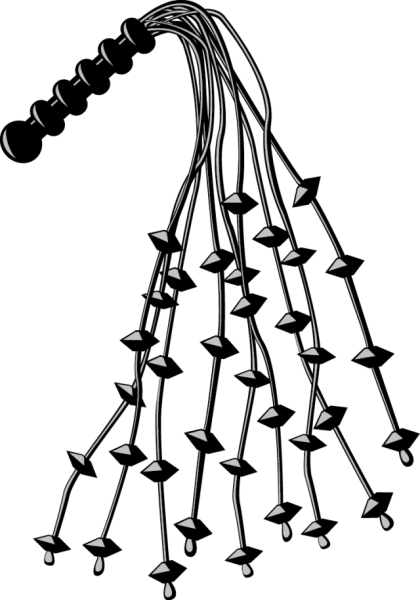 Кнут с шипами