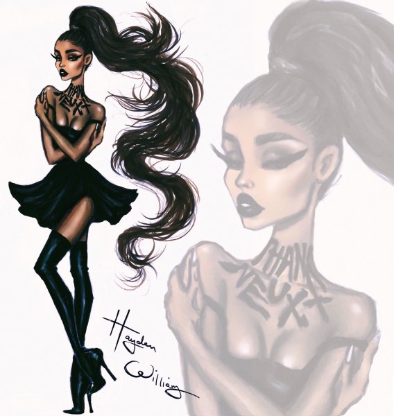 Хайден Уильямс ариана Гранде