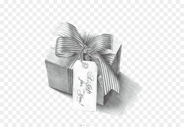 Рисование подарочной коробки