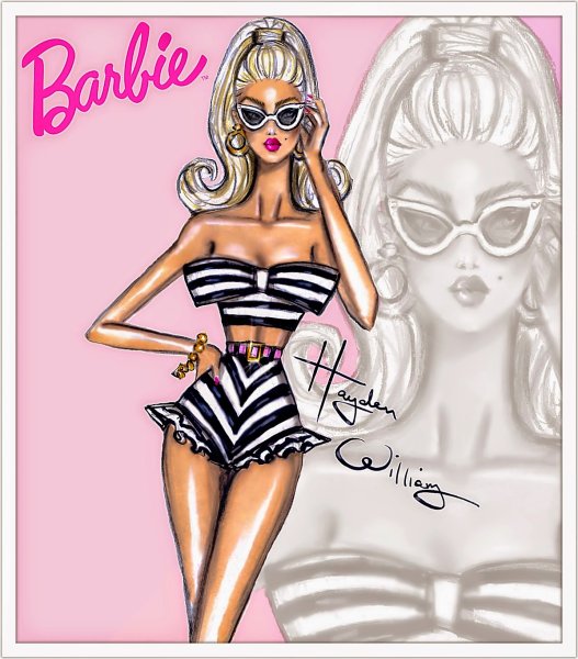 Рисунки Хайден Уильямс Барби