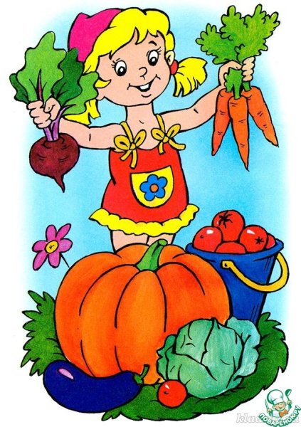 Урожай для детей