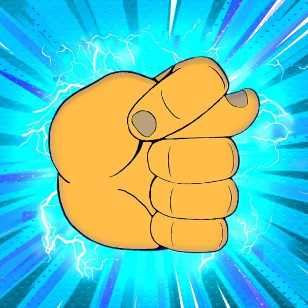 Смайл кукиш фига