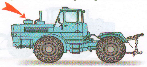 Раскраска трактор т 150