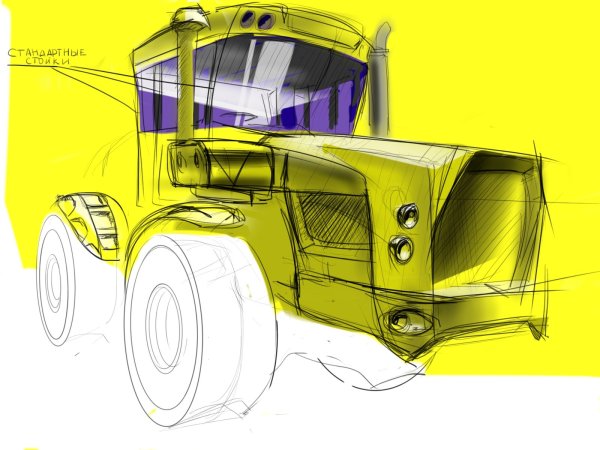 К701 Кировец трактор значок