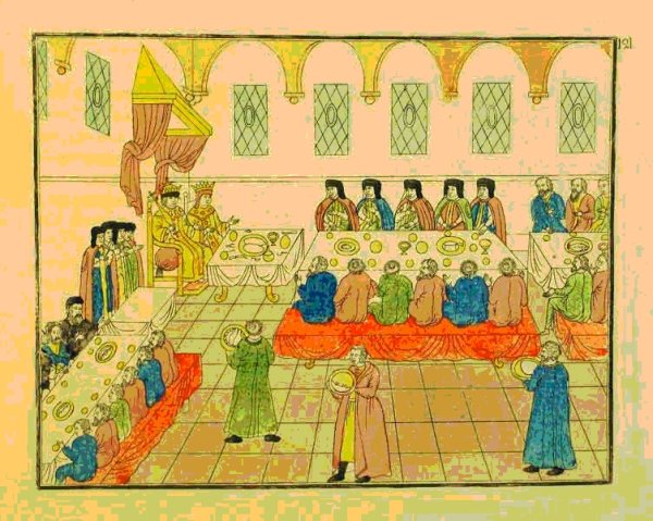 Царский пир в тереме