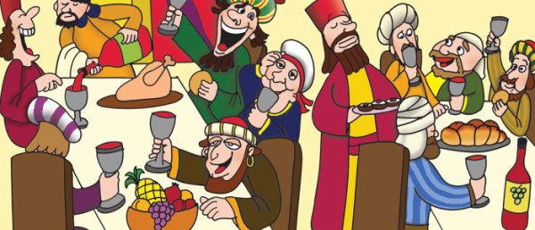 Пир в царских палатах