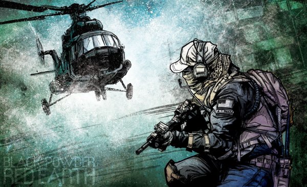 Арт Black Powder Red Earth