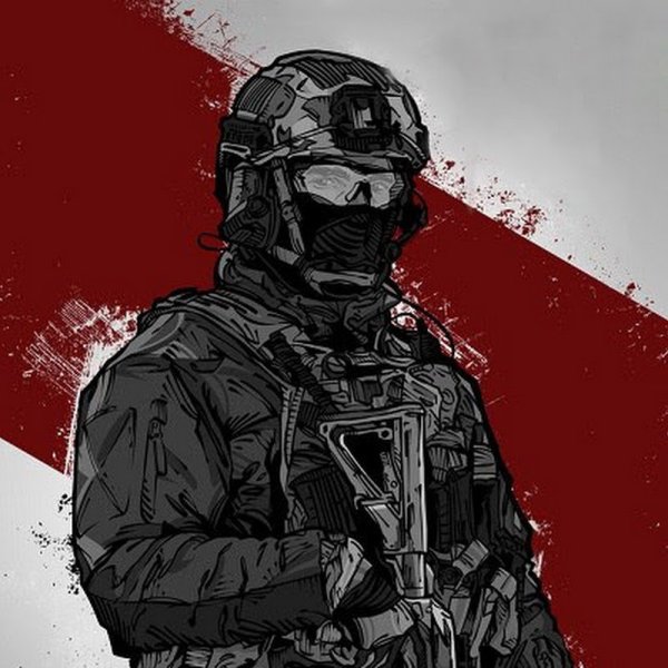 Спецназовец арт