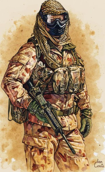 Военный спецназ арт