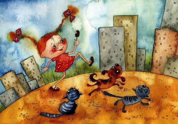 Иллюстратор Виктория Кирдий