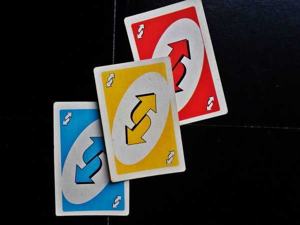 Карта из игры уно