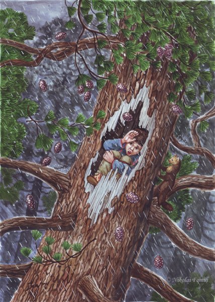 Сказки народа Ханты иллюстрации