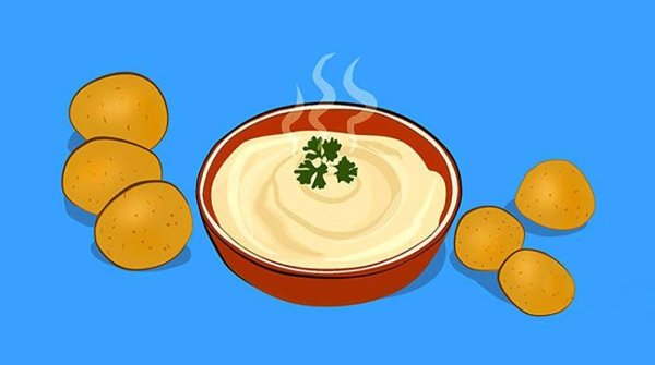 Мультяшная пюре