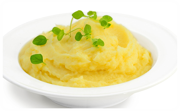Картофель пюре без фона