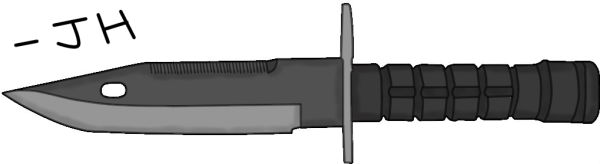 Нож м9 байонет чертеж