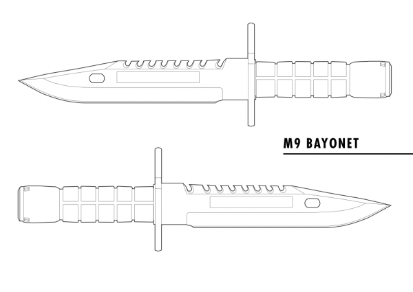 M9 Bayonet пыльник