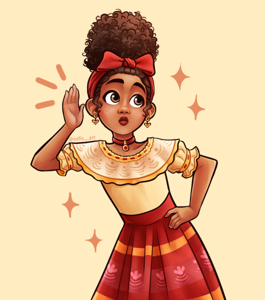 Энканто арты Долорес