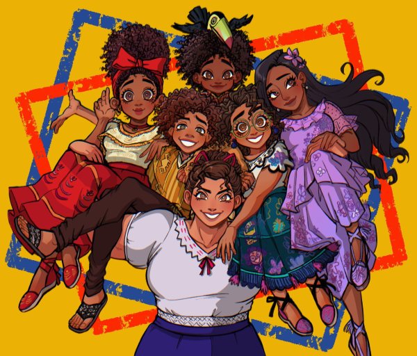 Энканто семейство Мадригаль арты