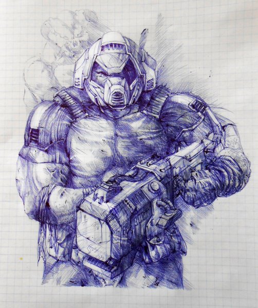 Doom рисунки