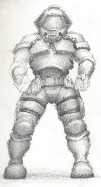 Думгай концепт арты Doom