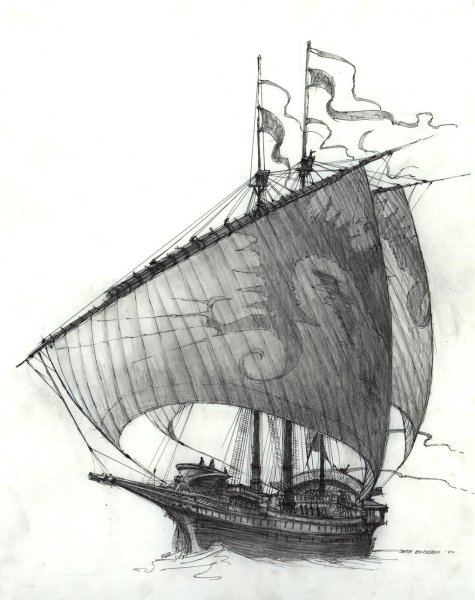 Синдбад Легенда семи морей корабль