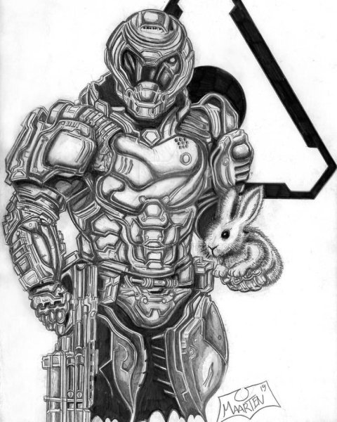 Броня палача рока из Doom Eternal