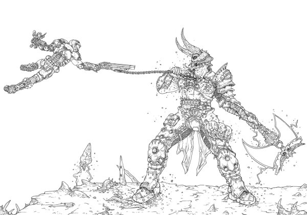 Doom рисунки
