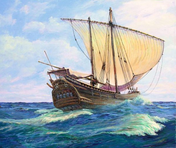 Море и Синдбадов корабль