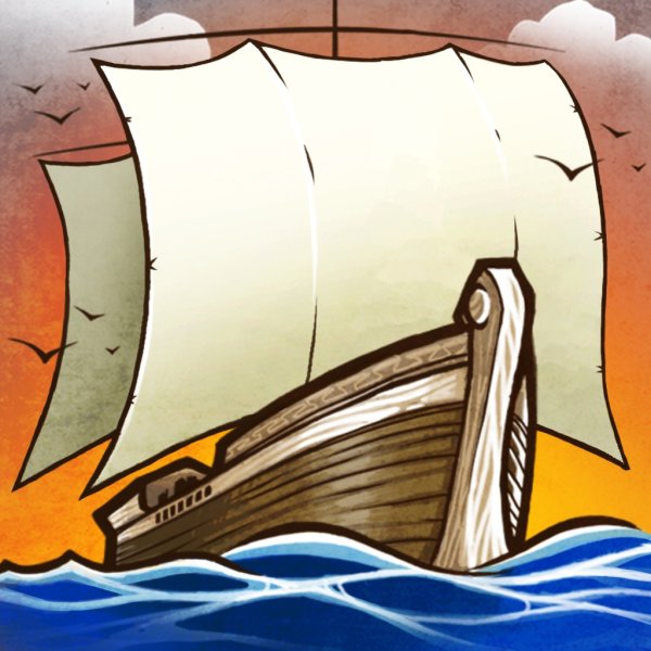 Парусный корабль раскраска