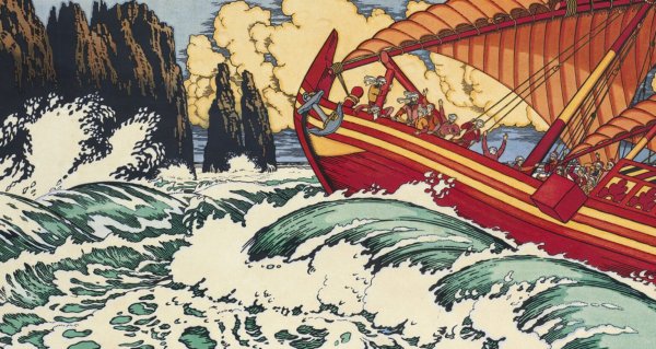 Иллюстрация к опере Садко