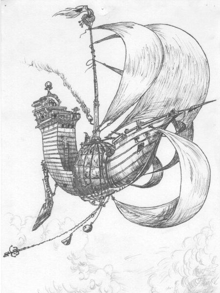 Корабль раскраска для детей