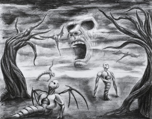 Мертвое поле нарисовать