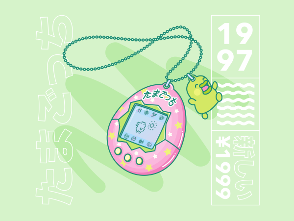 Тамагочи рисунок