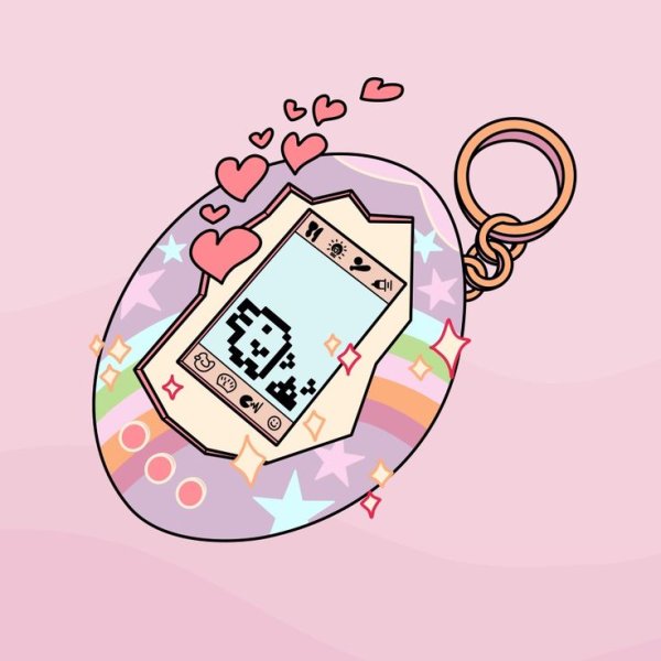 Тамагочи рисунок